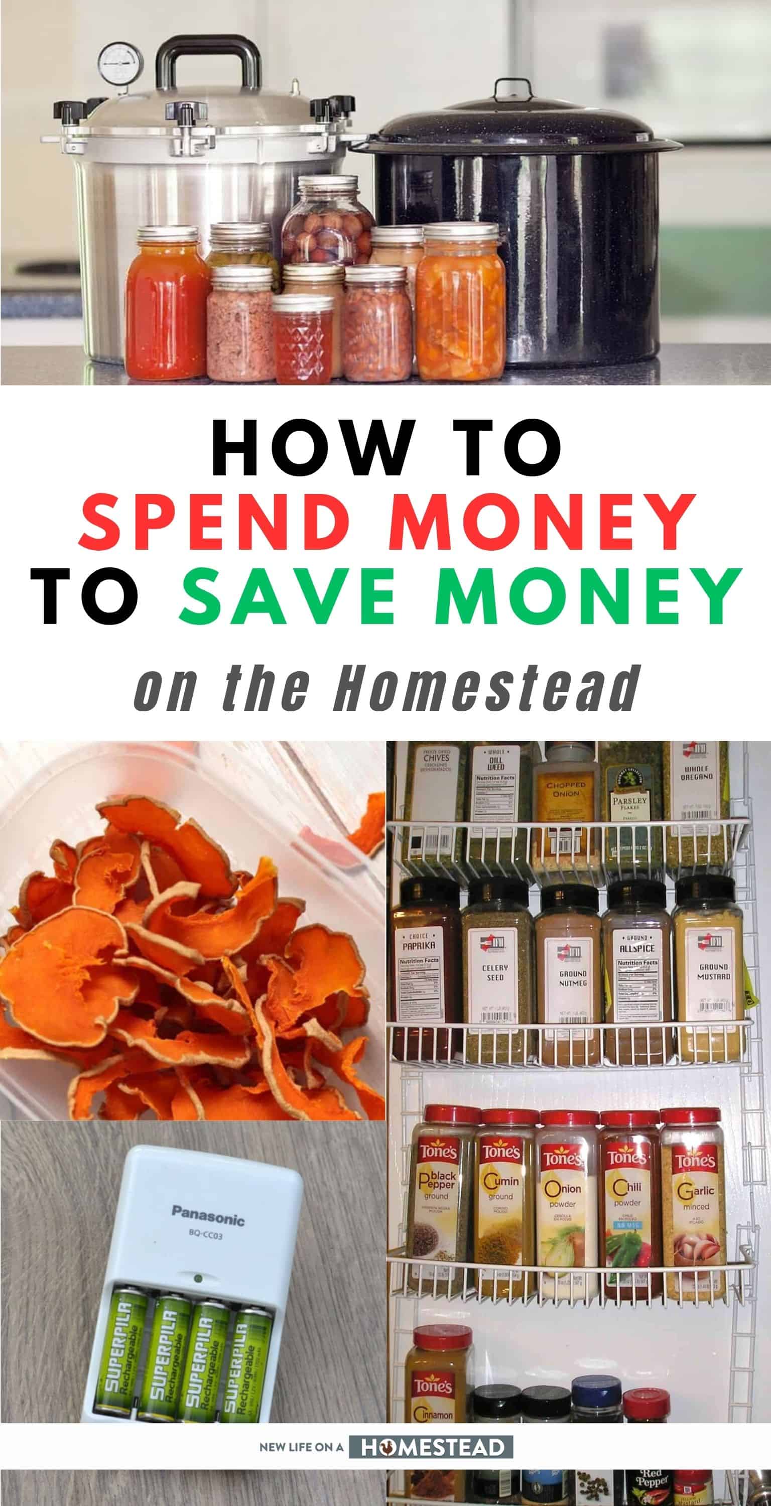 17 Ways To Spend Money To Save Money on the Homestead