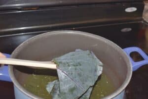 boil cabbage in broth
