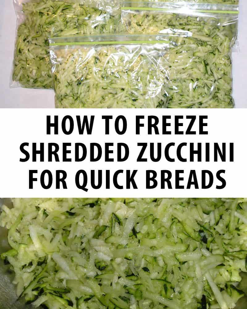 freeze shredded zucchini pin