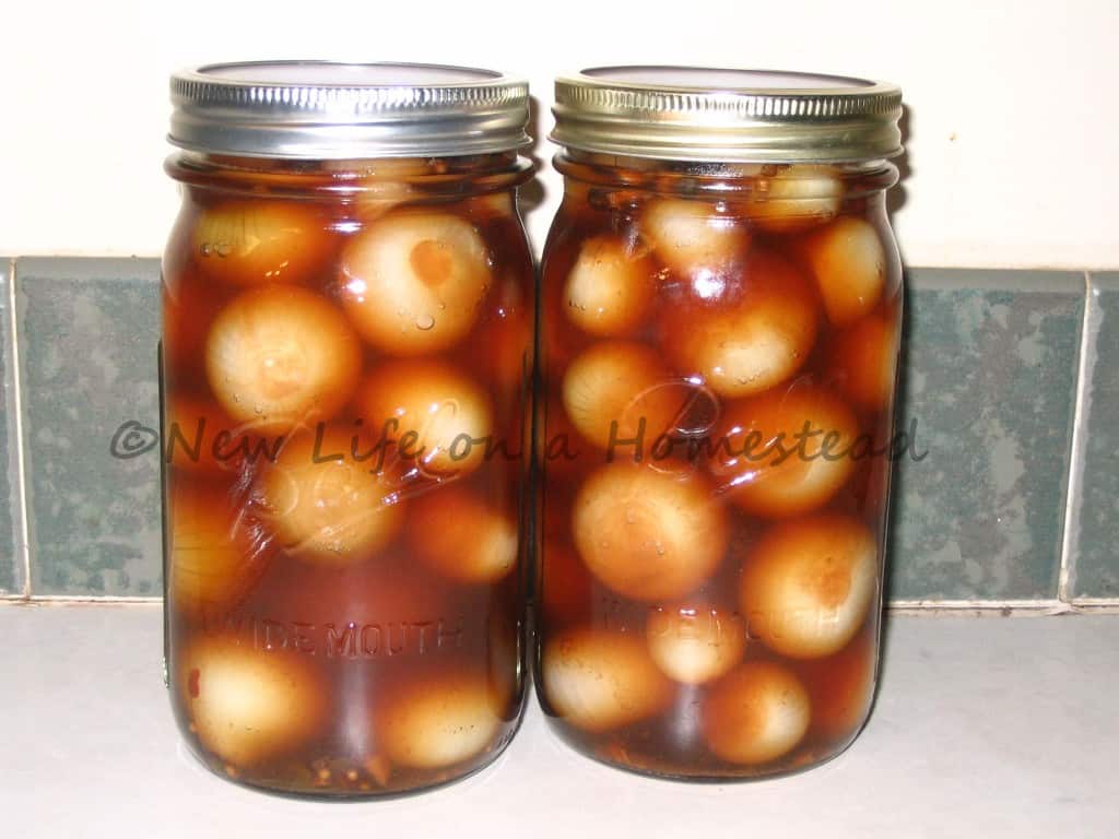 canning pickled onions