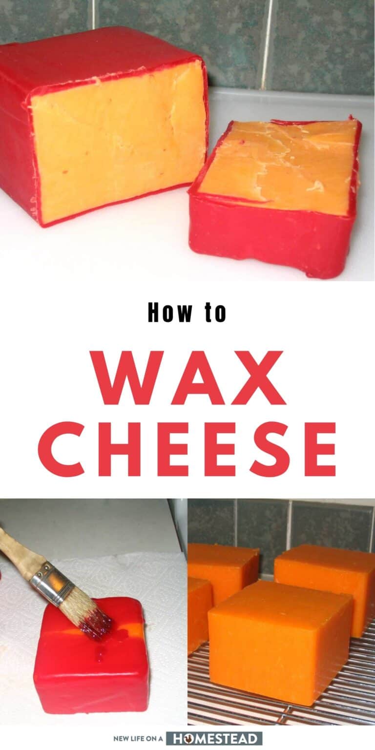 How to Wax Cheese Step by Step