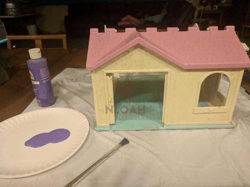 fairy dollhouse before photo