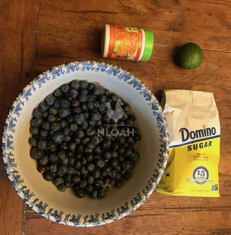 blueberry jam ingredients