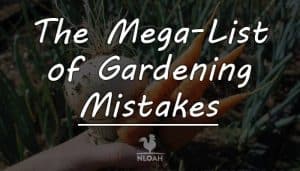 gardening mistakes logo