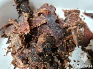 thinly sliced beef jerky