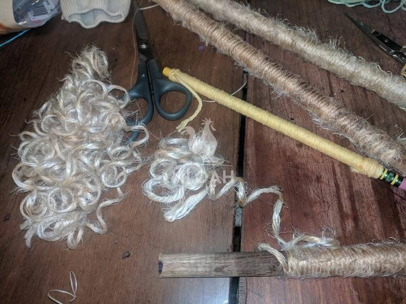curly yarn