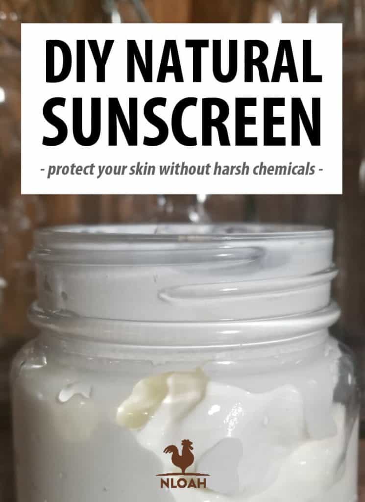 diy natural sunscreen pinterest