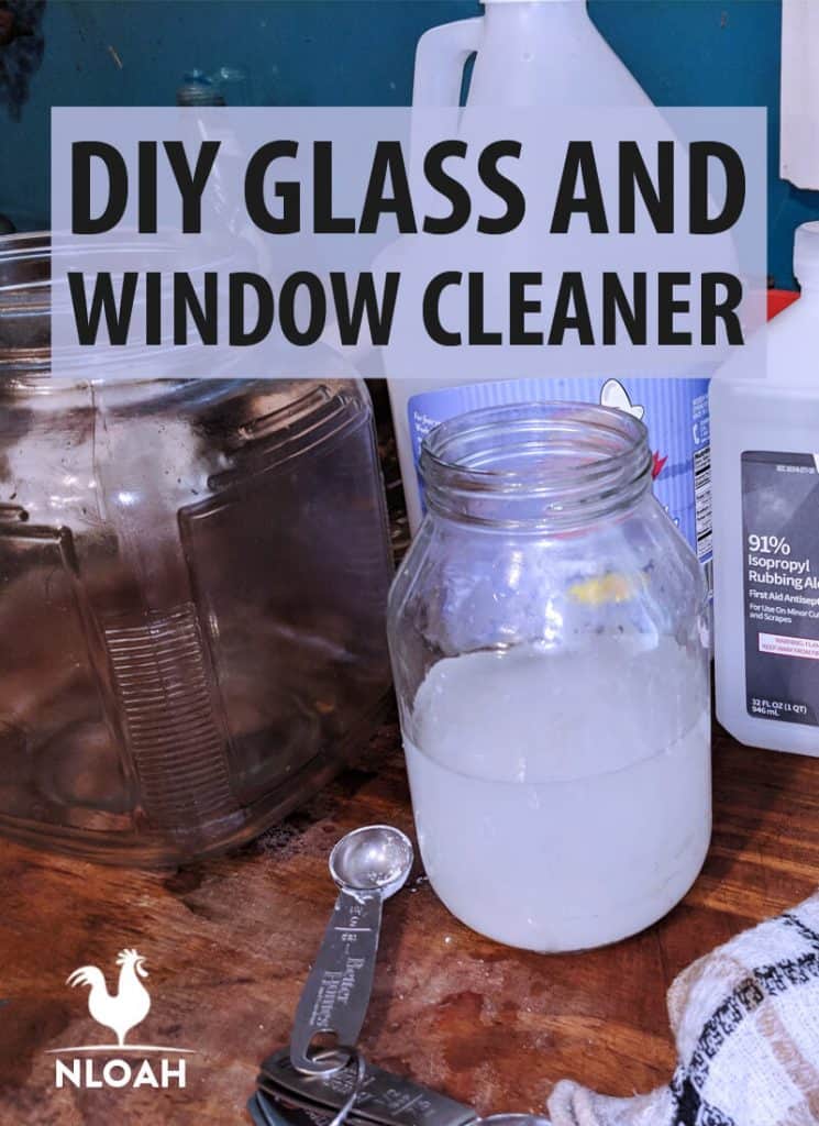 DIY glass window cleaner Pinterest