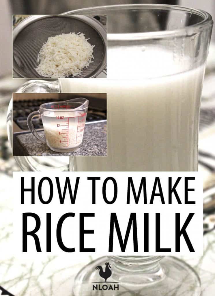 rice milk Pinterest