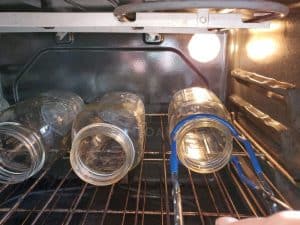 sterilizing jars