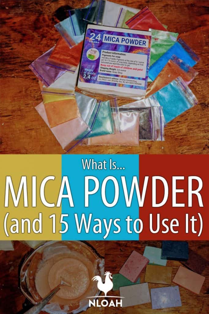 mica powder uses pinterest image