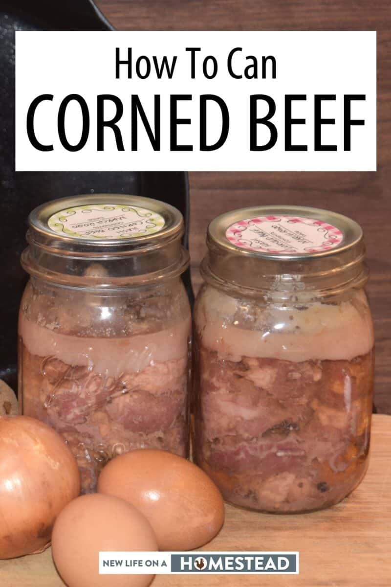 canned corned beef Pinterest image