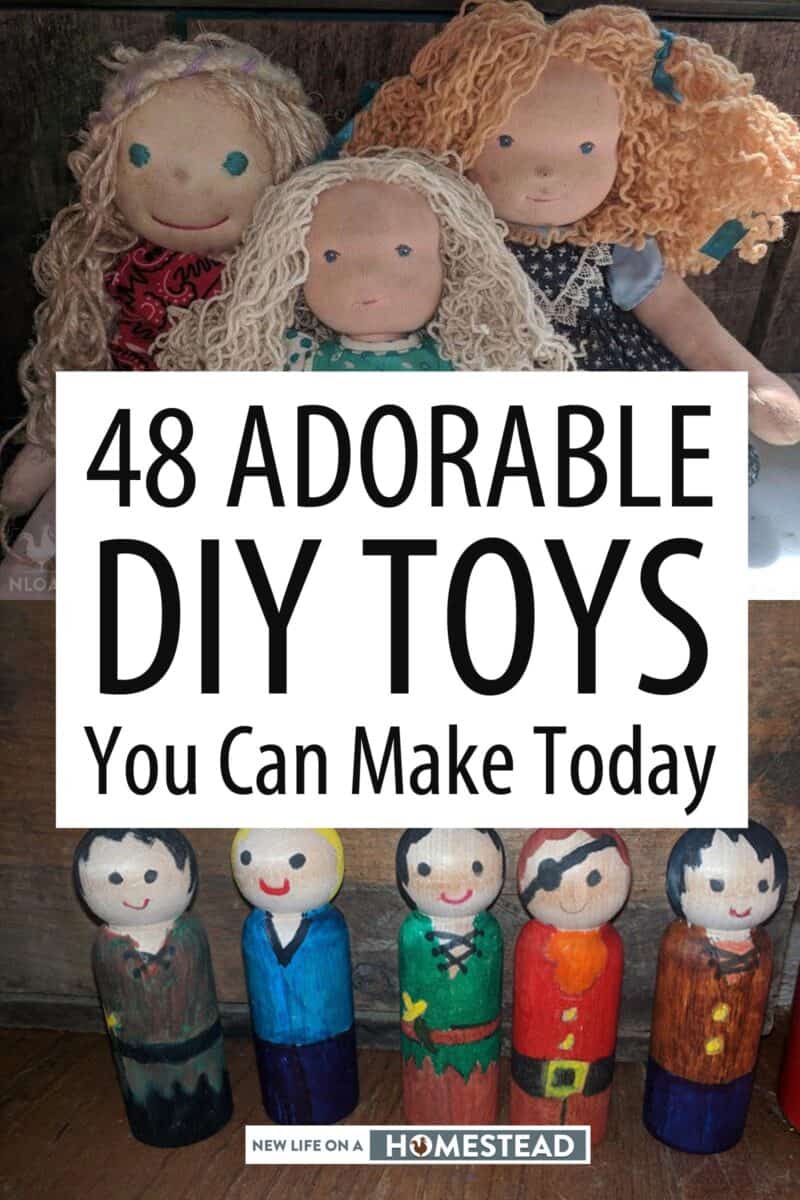 DIY toys Pinterest image
