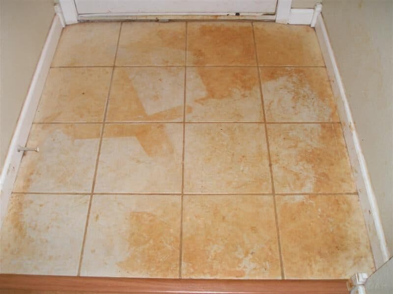 How To Clean Red Mud Paint And Other, Cleaning Stained Ceramic Floor Tiles