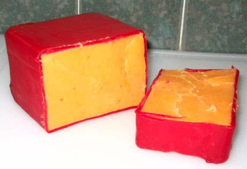 DIY waxed cheese