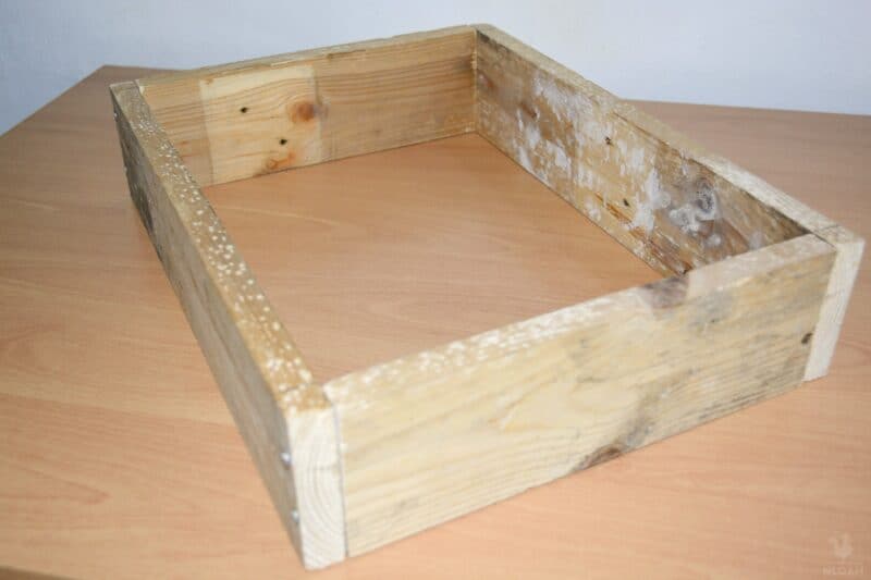the main frame of the sun drying tray