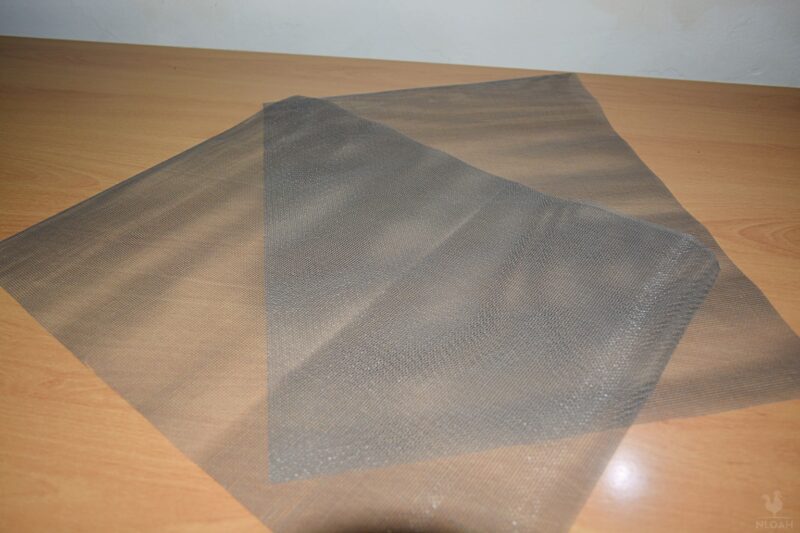 two cut mosquito netting to size