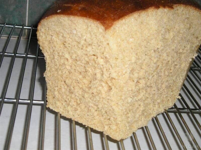 slice of homemade bread