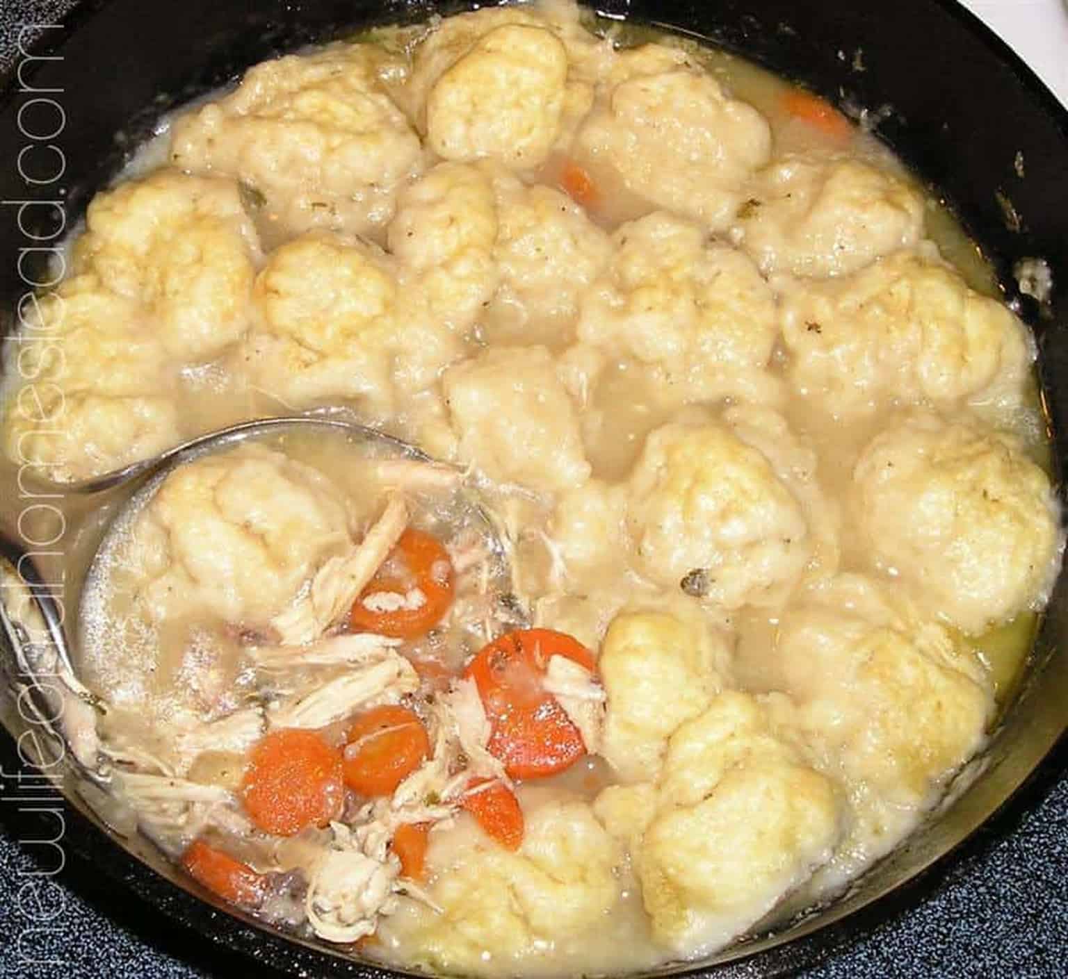 chicken and dumplings from scratch