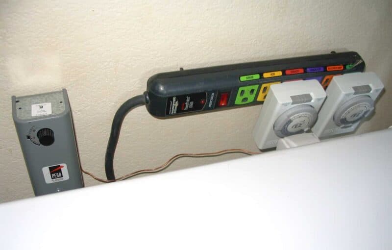 mounted temperature controller