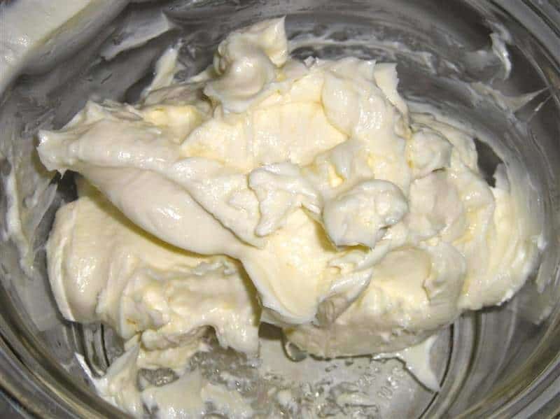 homemade butter finished
