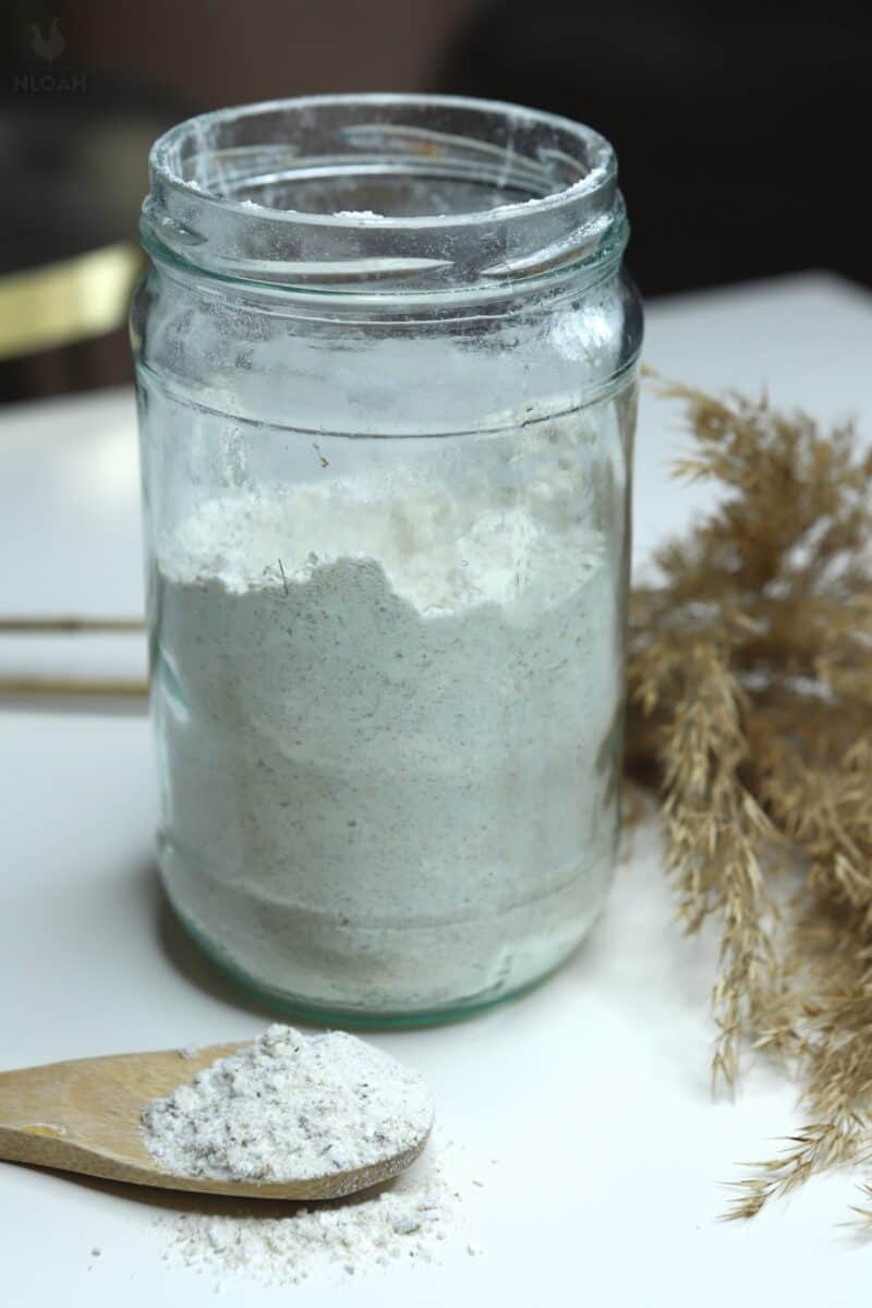 lavender and bergamot oat milk powder