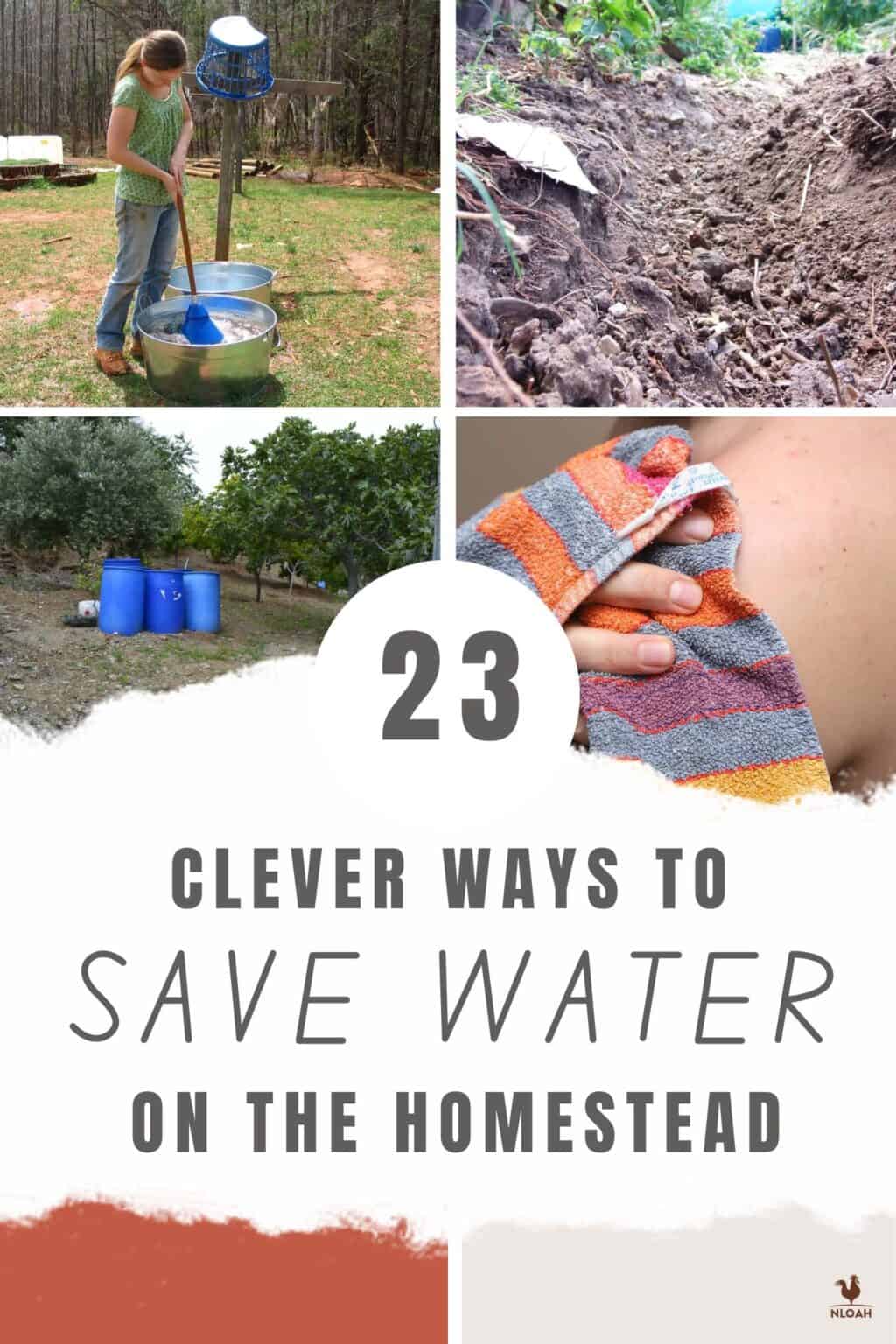 Photo inspiration: 23 Clever Ways To Save Water On The Homestead Photo Inspiration