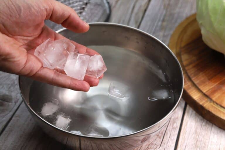 Iced Cabbage How to Freeze Shredded Cabbage Quickly and Easily