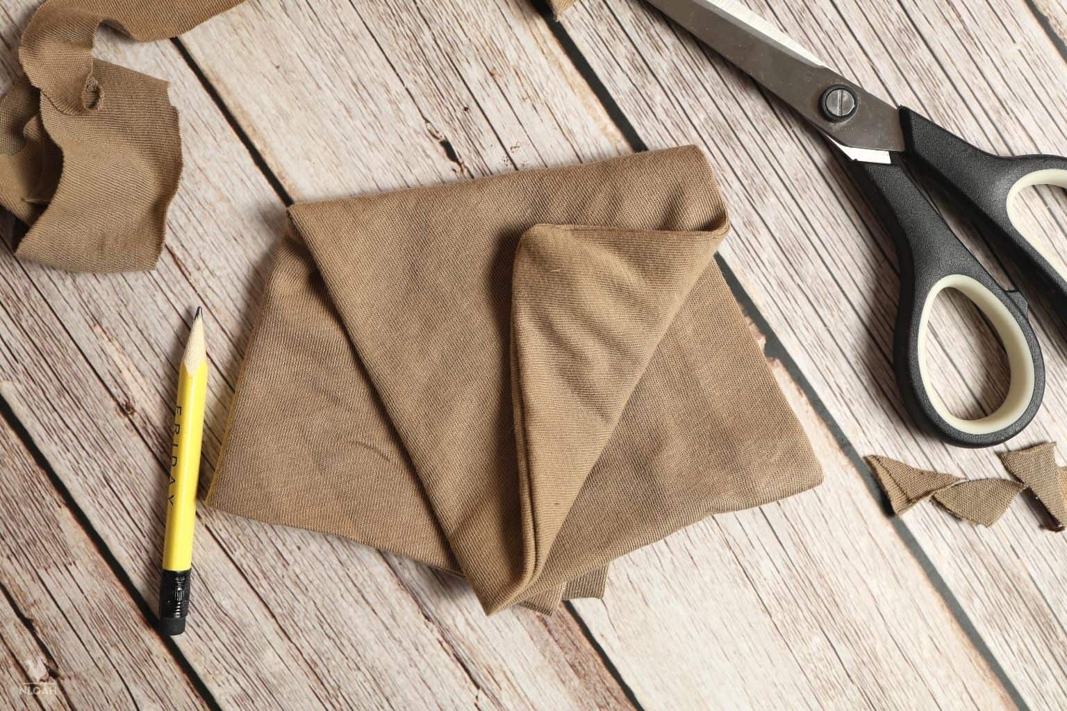 DIY fabric reusable towels finished