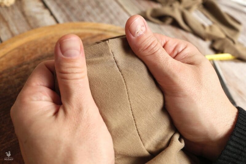 checking hem tape seal