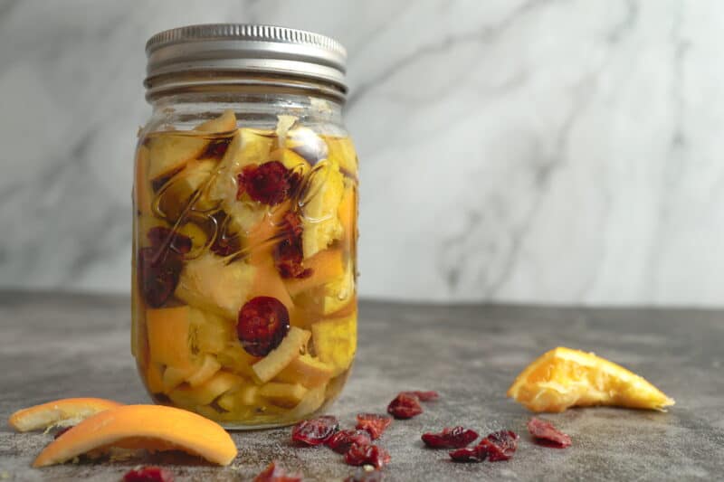 orange-infused EVOO