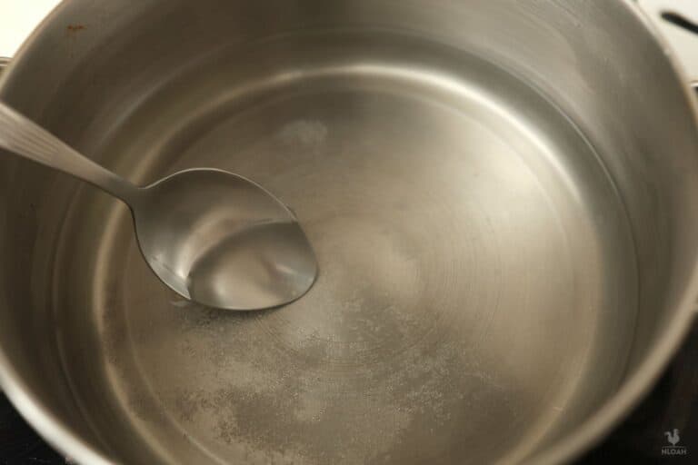 preparing the brine