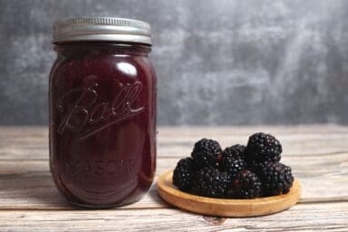 canned blackberry jelly