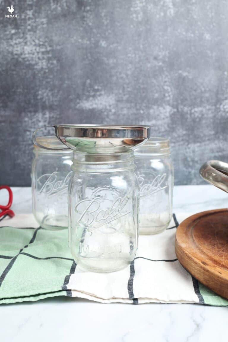 clean Ball canning jars