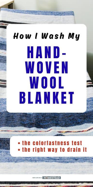 washing wool blanket Pinterest